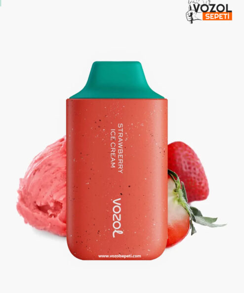 Vozol 6000 Strawberry Ice Cream