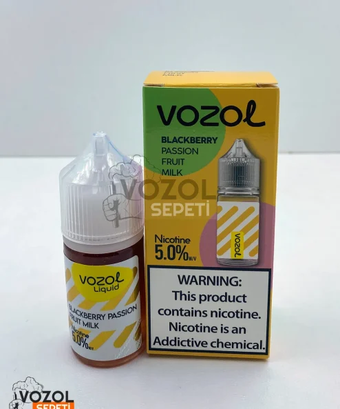 Vozol Blackberry Passion Fruit Milk 30ML Likit
