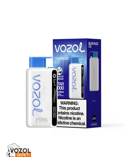 Vozol 12000 Bluerazz ice Puff