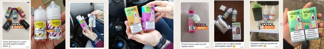 vozol likit müşteri memnuniyeti mesajları