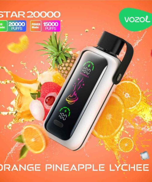 Vozol Star 20000 Orange Pineapple Lyche