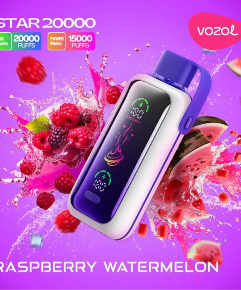 Vozol Star 20000 Puffs Raspberry Watermelon