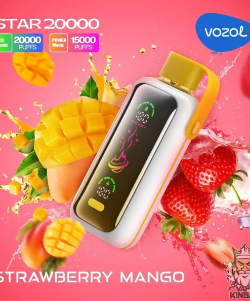 Vozol Star 20000 Strawberry Mango