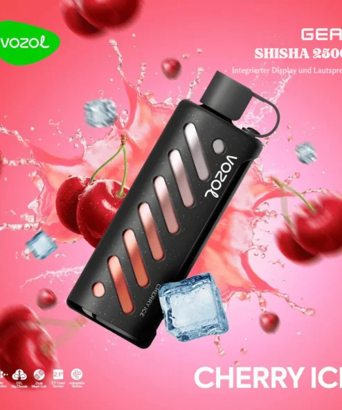 Vozol Gear Shisha 25000 Cherry ice