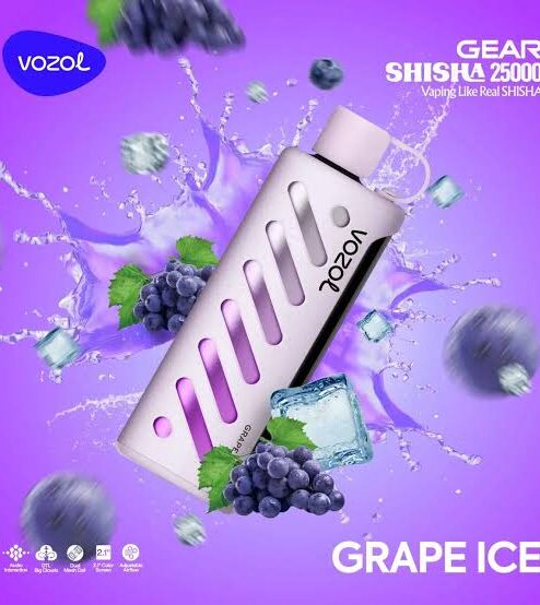 Vozol Gear Shisha 25000 Grape ice