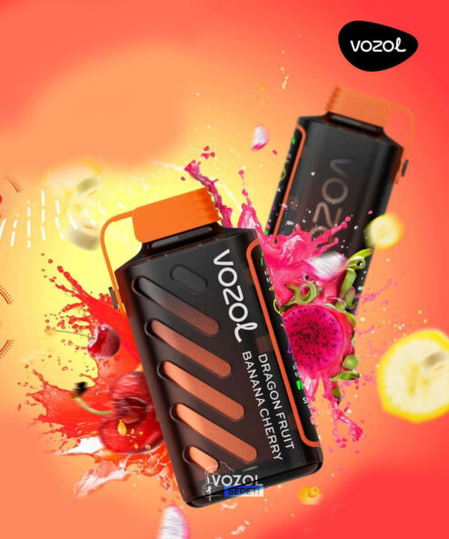 Vozol Gear Power 20000 Dragon Fruit Banana Cherry Puff