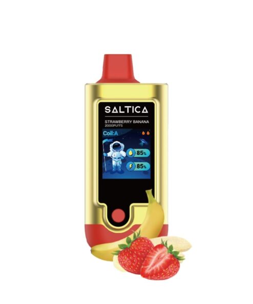 Saltica 20000 Strawberry Banana Elektronik Sigara