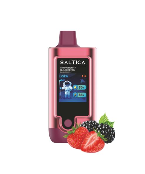 Saltica 20000 Strawberry Blackberry Elektronik Sigara